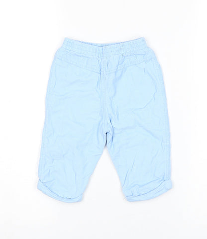George Baby Blue   Capri Trousers Size 6-9 Months  - winne the pooh, disney