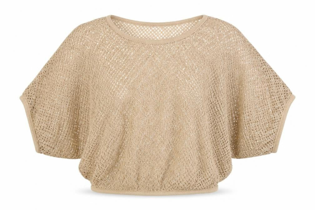 Womens UK Size S New Look Beige Pullover Jumper