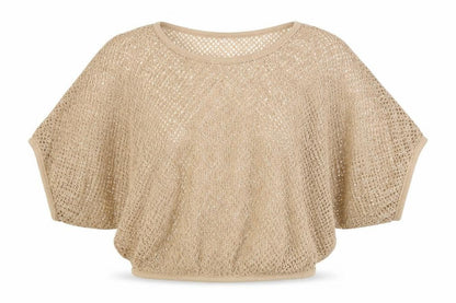 Womens UK Size S New Look Beige Pullover Jumper