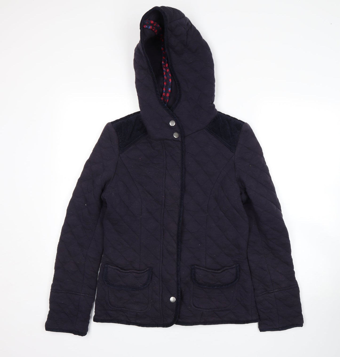 Womens UK Size 12 NEXT Blue Quilted Coat