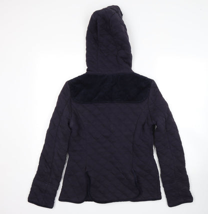 Womens UK Size 12 NEXT Blue Quilted Coat