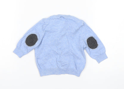 NEXT Boys Blue   Cardigan Jumper One Size