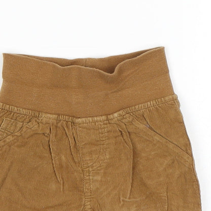 NEXT Boys Brown  Corduroy Capri Trousers Size Newborn