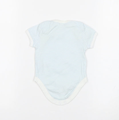 F&F Boys Multicoloured Striped  Leotard One-Piece Size 0-3 Months