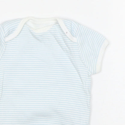 F&F Boys Multicoloured Striped  Leotard One-Piece Size 0-3 Months