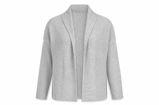 Bonmarché Womens Grey Wrap Jumper Size L