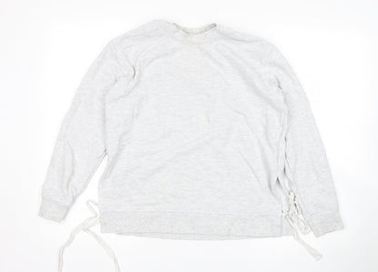Womens UK Size 8 NEXT Grey Pullover Jumper