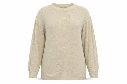 Womens UK Size 18 Boohoo Beige Pullover Jumper