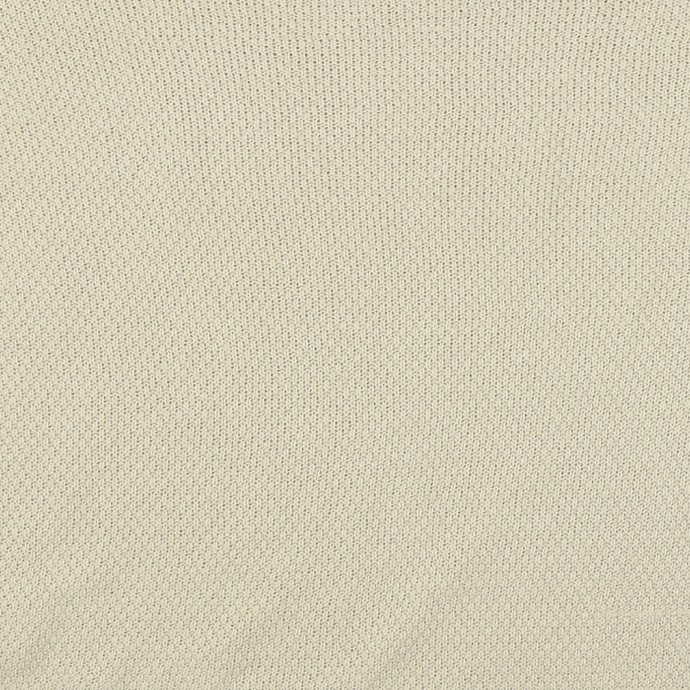 Boohoo Womens Beige   Pullover Jumper Size 18