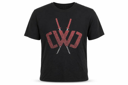 Mens UK Size S Preworn Black  T-Shirt