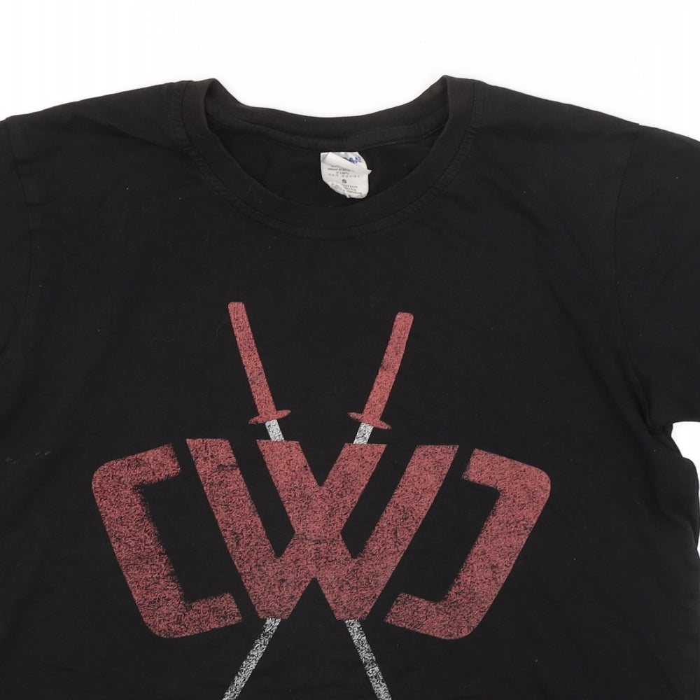 Preworn Mens Black    T-Shirt Size S