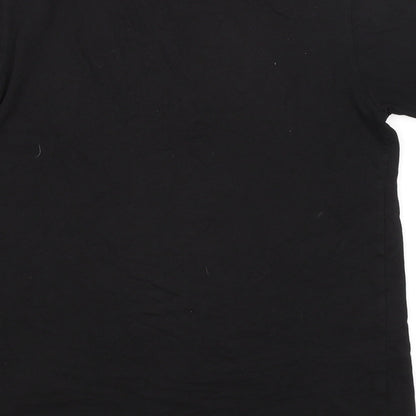 Preworn Mens Black    T-Shirt Size S