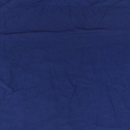 F&F Mens Blue Plaid   Button-Up Size XL