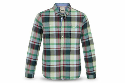 Mens UK Size L Brace Soul Multicoloured  Button-Up Long Sleeve Casual Shirt
