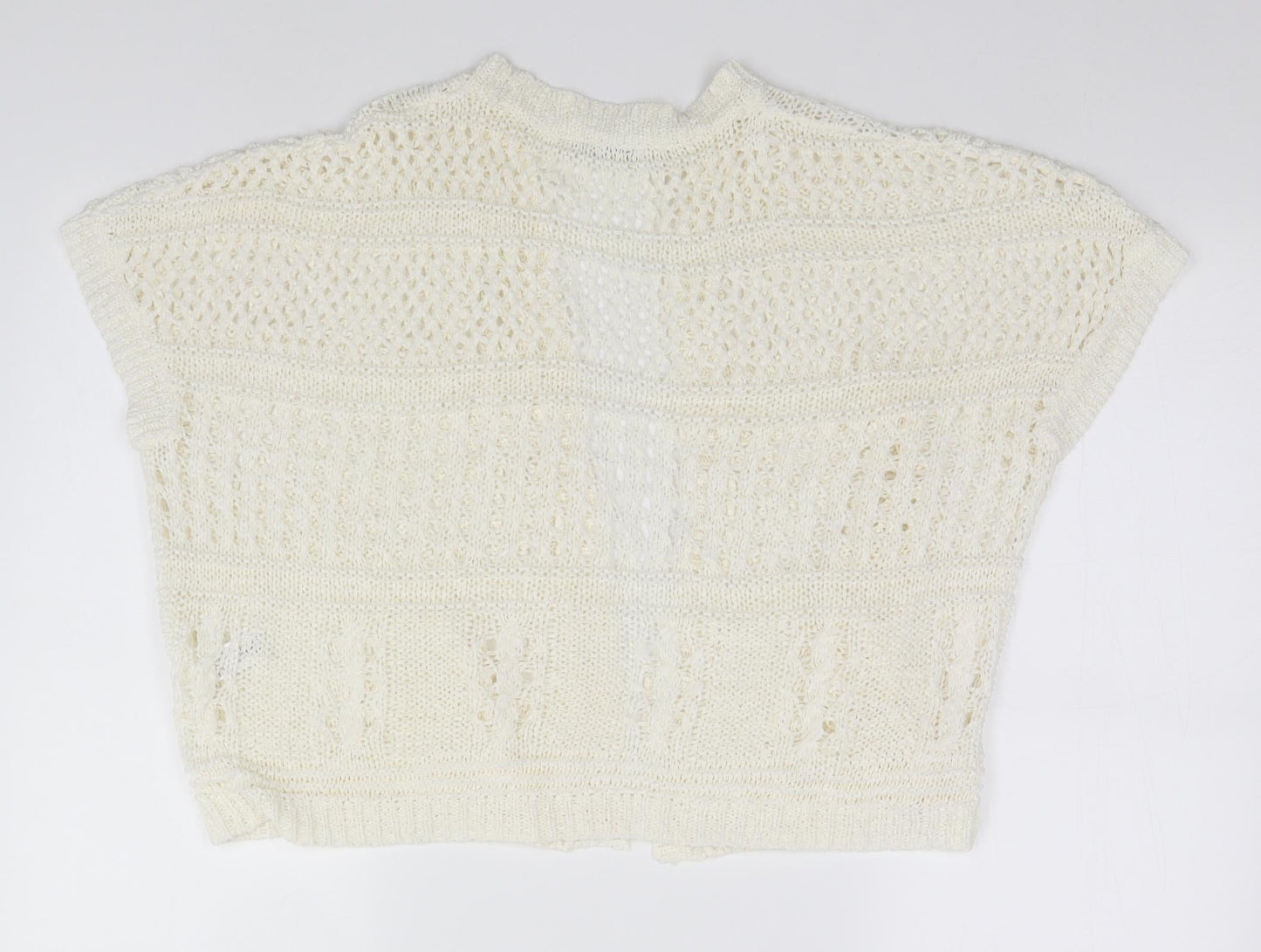 TU Womens Ivory   Cardigan Jumper Size 10