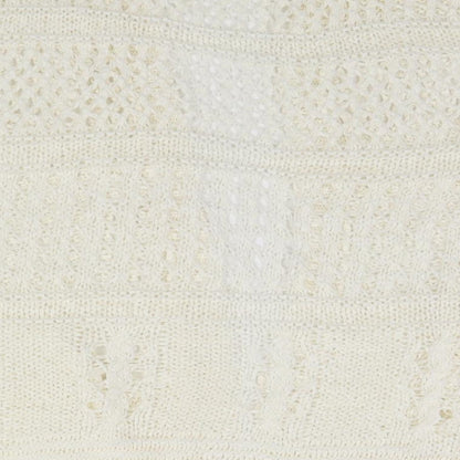 TU Womens Ivory   Cardigan Jumper Size 10