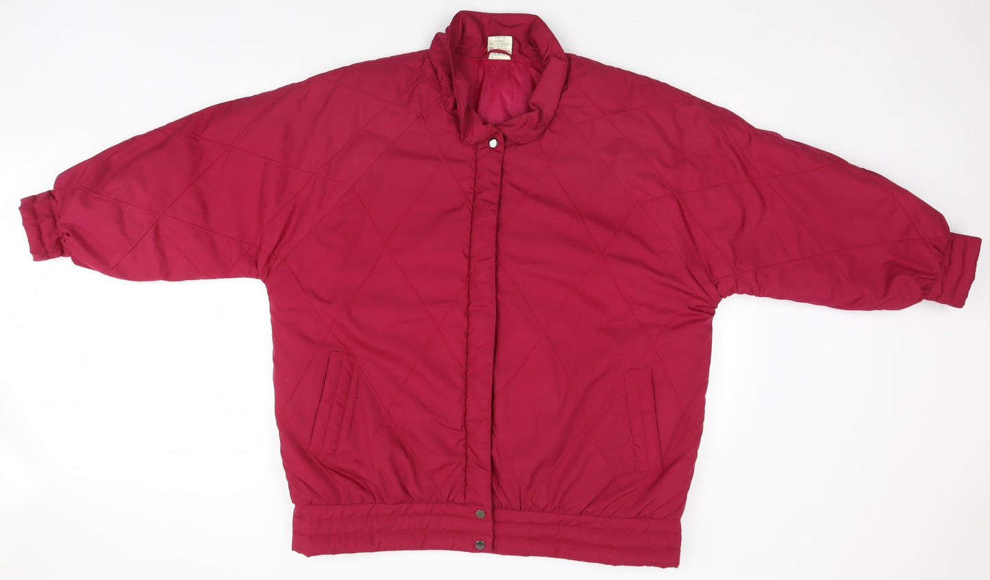 Womens UK Size 20 Classic Woman Pink Parka Coat