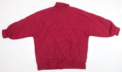 Womens UK Size 20 Classic Woman Pink Parka Coat