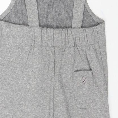 Preworn Girls Grey   Jumpsuit One-Piece Size 4-5 Years