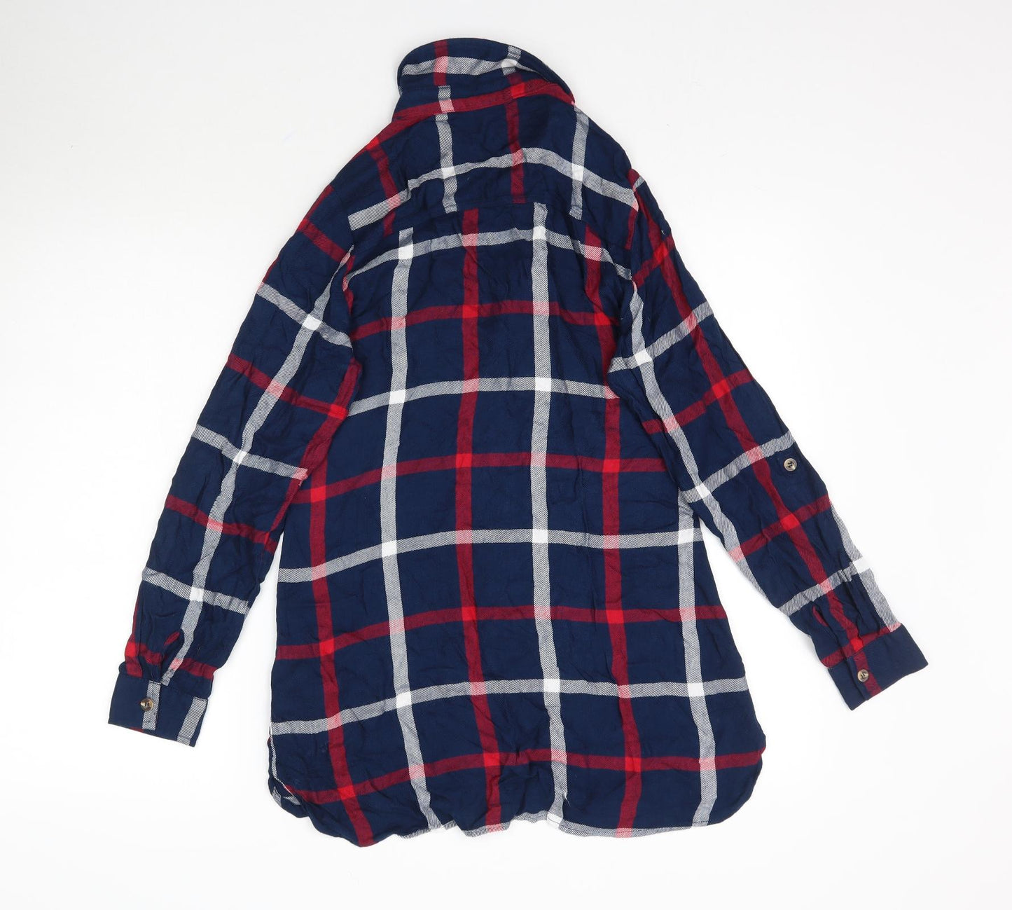 Apricot Womens Multicoloured Plaid  Basic Button-Up