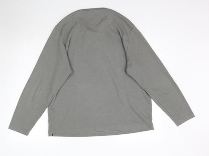 Debenhams Mens Grey  Knit Pullover Jumper Size M