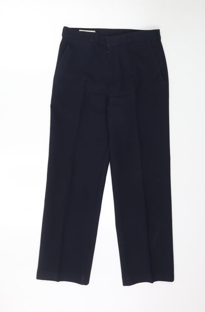 The Burton Collection Womens Blue   Trousers  Size M L28 in