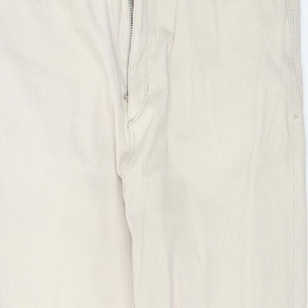 Womens UK Size 38 in Marks and Spencer Regular Fit  Beige Trousers