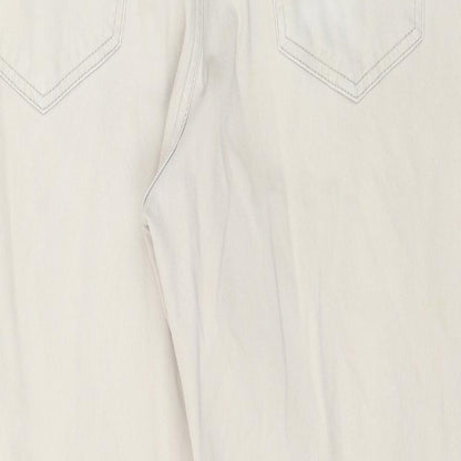 Womens UK Size 38 in Marks and Spencer Regular Fit  Beige Trousers
