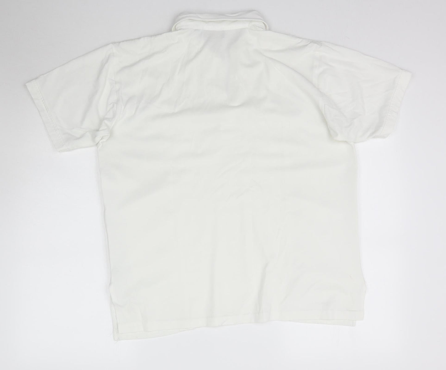 Peter Gribby Mens White    Polo Size L