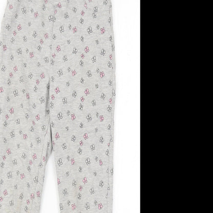 i love girlswear Girls Grey   Sweatpants Trousers Size 9 Months