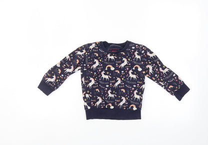 Blue Zoo Boys Blue   Pullover Sweatshirt Size 3-4 Years