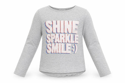 I Love Girls Wear Girls Grey   Pullover Jumper Size 7 Years