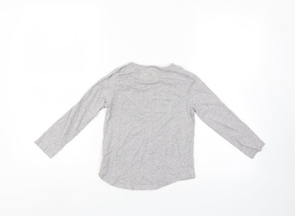 I Love Girls Wear Girls Grey   Pullover Jumper Size 7 Years