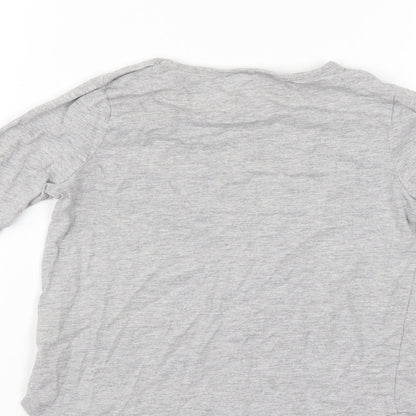 I Love Girls Wear Girls Grey   Pullover Jumper Size 7 Years