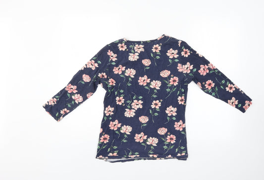 Womens UK Size 14 Dorothy Perkins Blue Basic Blouse