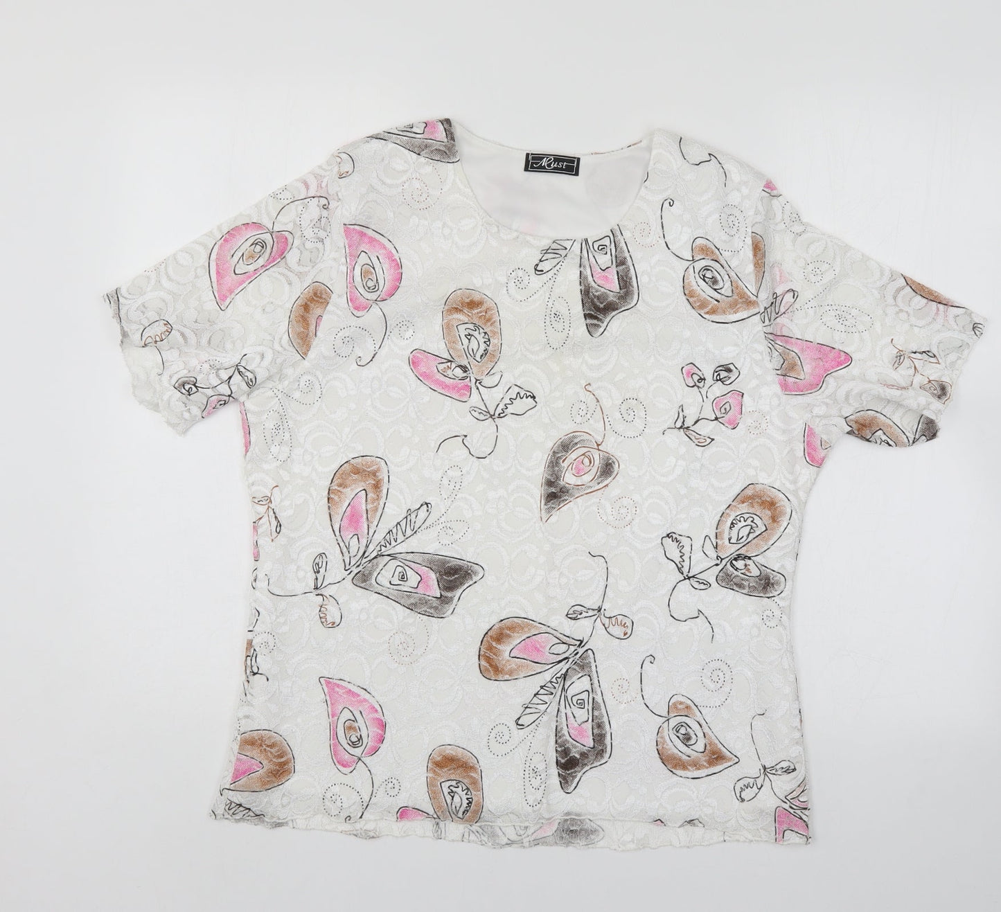 Womens UK Size  Must White Basic Blouse