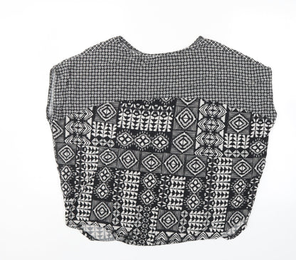 F&F Womens Black   Basic Blouse Size 14