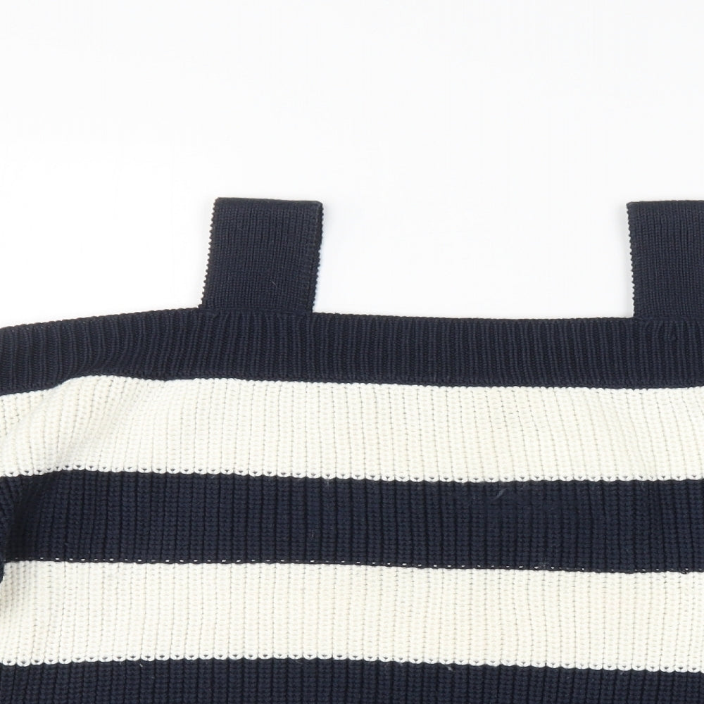 George Womens Blue Striped  Pullover Jumper Size 12