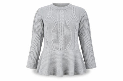 Missi Womens Grey   Tunic Jumper Size M