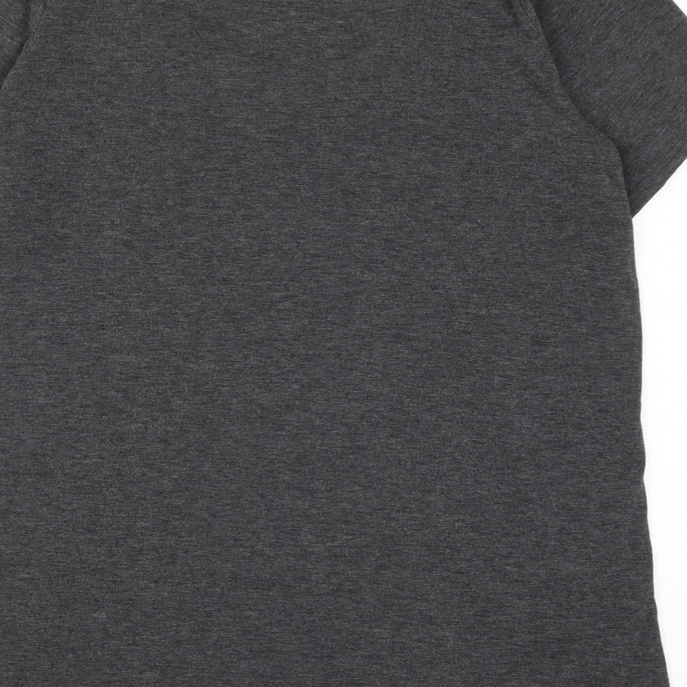 Yours Womens Grey   Basic T-Shirt Size 16