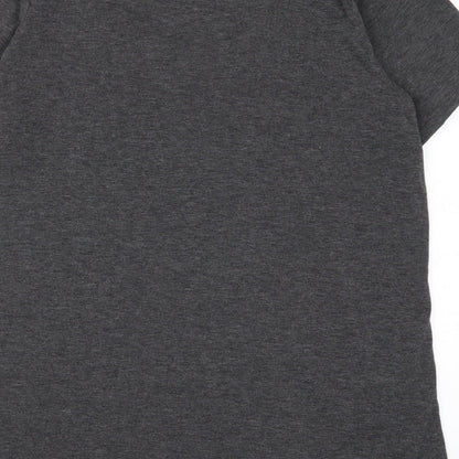 Yours Womens Grey   Basic T-Shirt Size 16