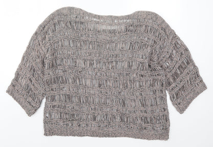 Womens UK Size M Wallis Grey Pullover Jumper