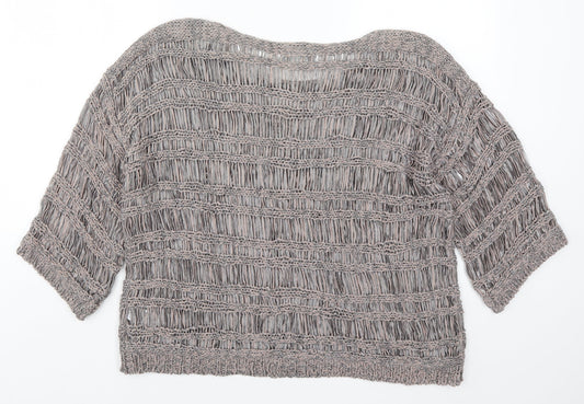 Womens UK Size M Wallis Grey Pullover Jumper