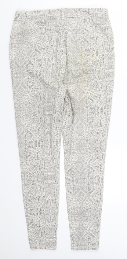 Womens UK Size 14 M-17 Regular Fit Skinny Grey Jeans