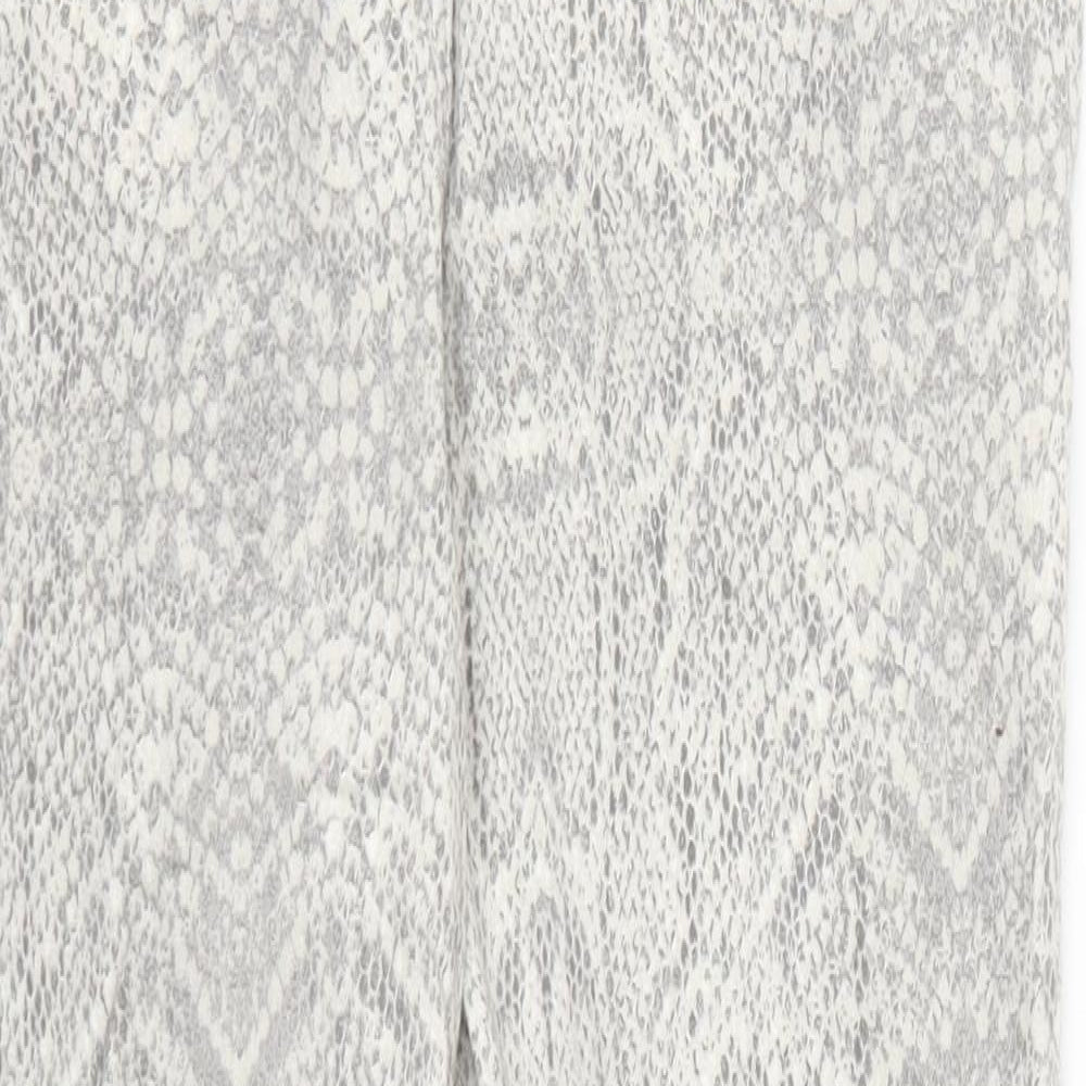 Womens UK Size 14 M-17 Regular Fit Skinny Grey Jeans