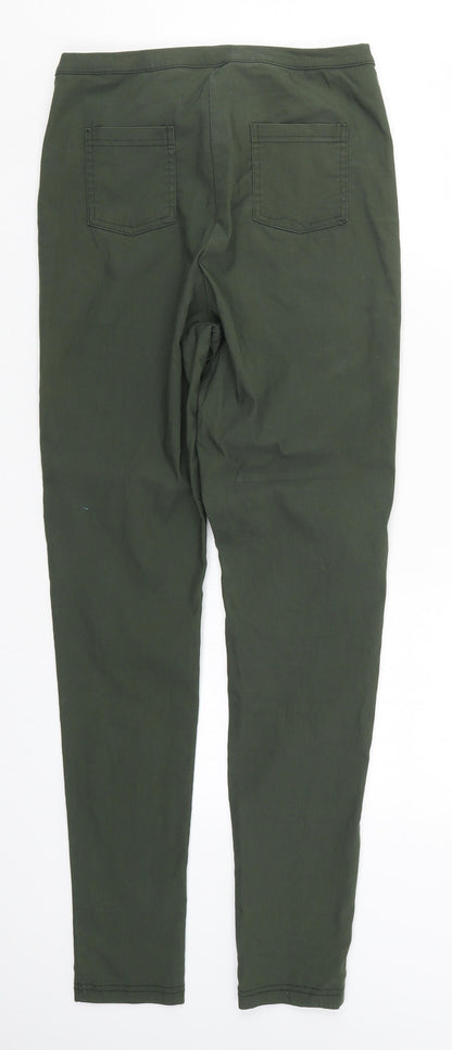 Select Womens Green  Denim Jegging Jeans Size 12 L28 in