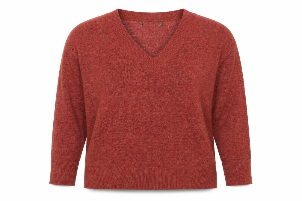 Womens UK Size 10 Primark Red Pullover Jumper