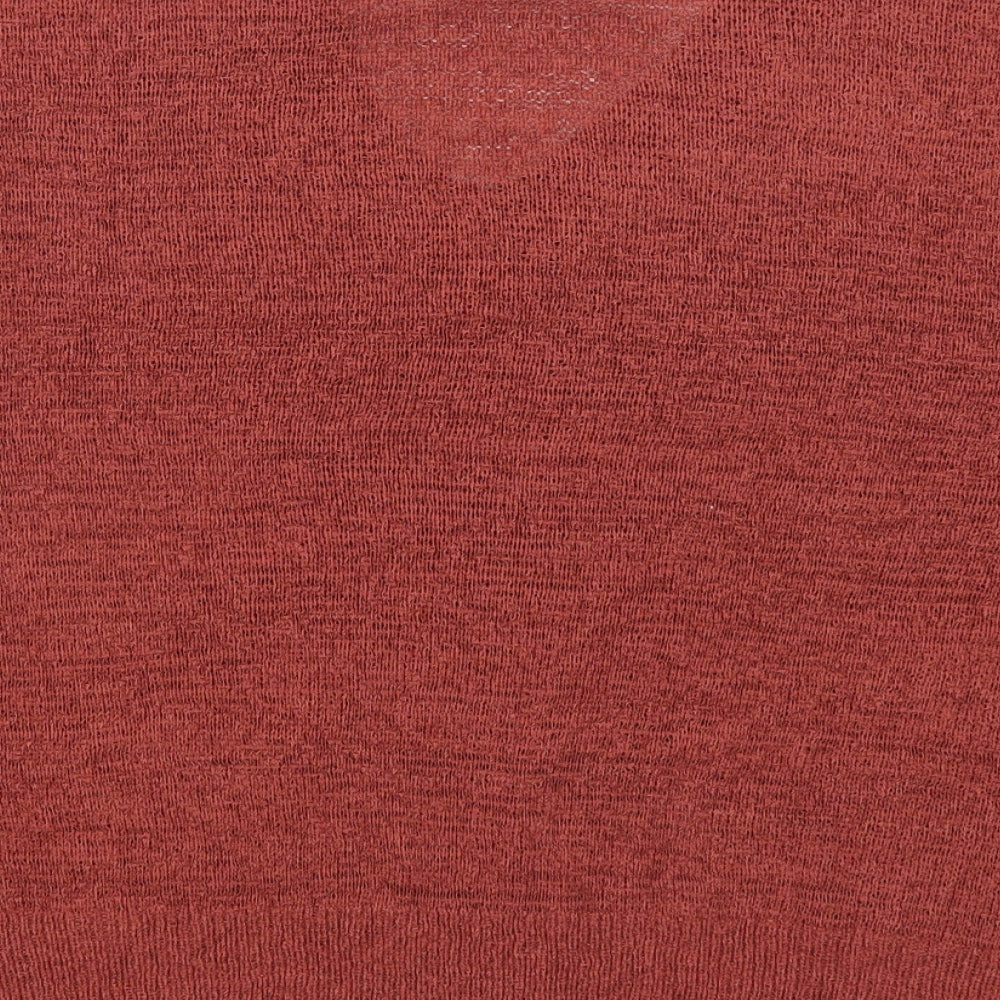 Primark Womens Red  Knit Pullover Jumper Size 10