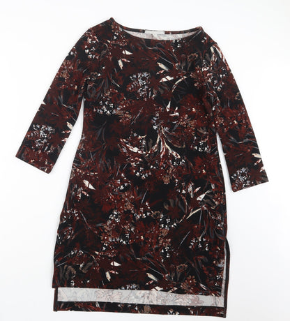 Christopher Fink  Womens Brown Geometric  Mini  Size XS