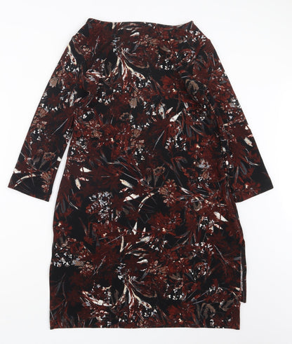 Christopher Fink  Womens Brown Geometric  Mini  Size XS